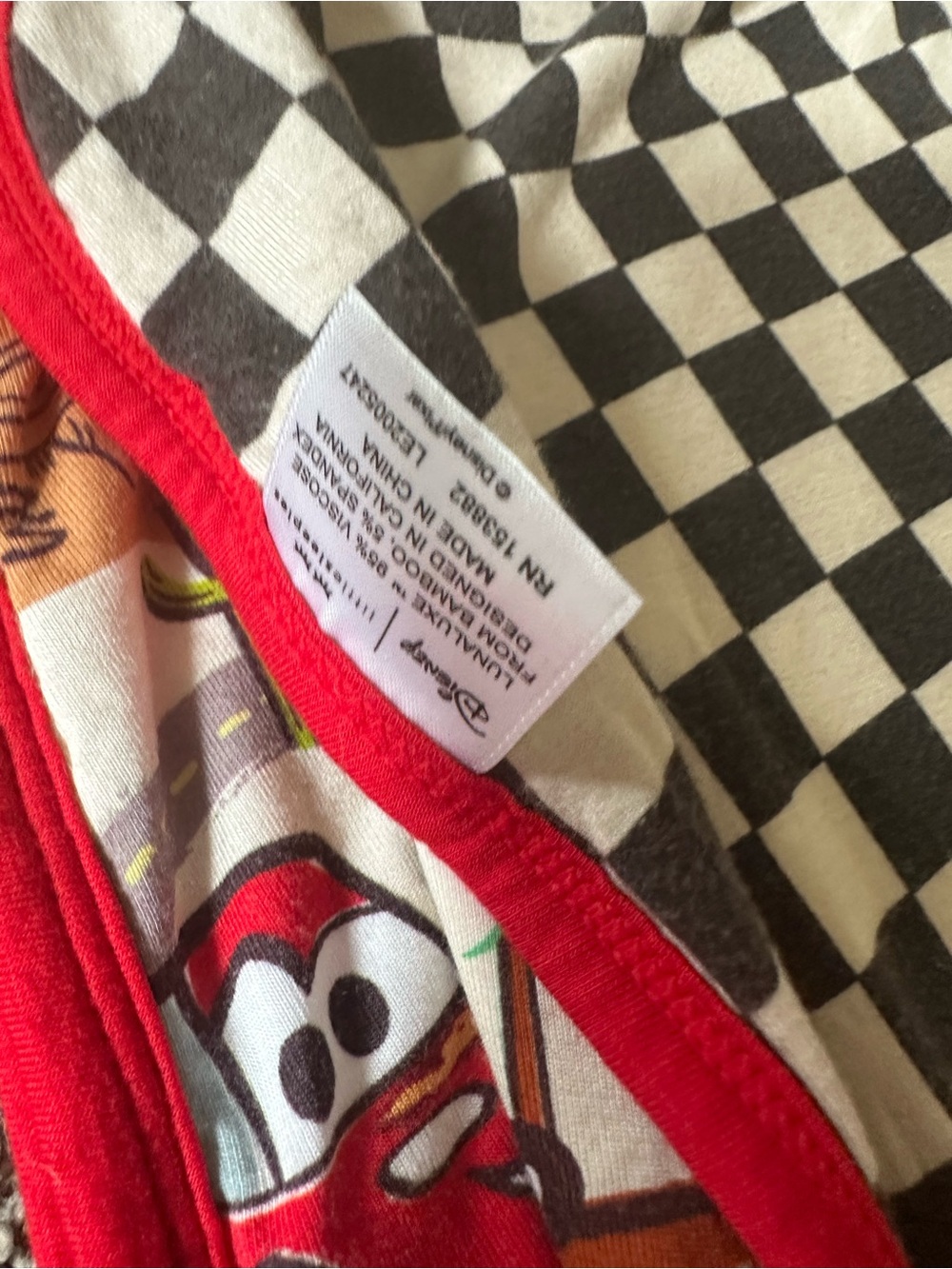 Little Sleepies Cloud Blanket Disney Cars (original print) - Picture 6 of 7